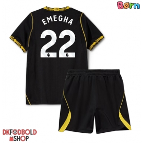 Chelsea Emmanuel Emegha #22 Udebanesæt Børn 2026-27 Kort ærmer (+ korte bukser)